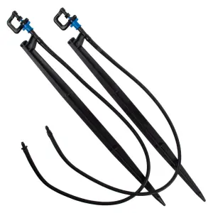 Micro Rainjet Compl Spreader 90Deg Blk image