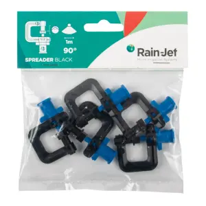 Micro Rainjet 5Xhead Spreader 90Deg Blu 1.3Mm image