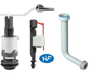 Wirquin Mechanism L/L Front Flush 2 Bi + Jollyfill image