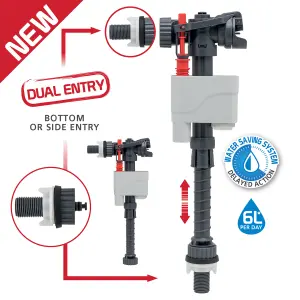 Wirquin Valve Doblo Universal Inlet 1/2 Inch (Box) image