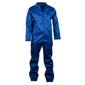 Overall Blue 2 Pce Size 32 Chest 28 Waist image