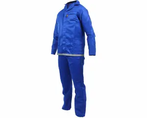 Overall Blue 2 Pce Size 46 Chest 42 Waist image