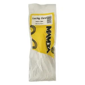Mamba Lacing Cord 2.00Mm 40G 20M White image