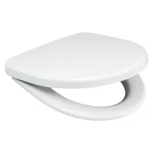 Wirquin Toilet Seat H-1 S/S Hng Wht (1.7Kg) image