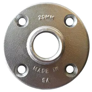 Flange Aluminium Non Sabs Thread 20Mm Pipe Od 26M image