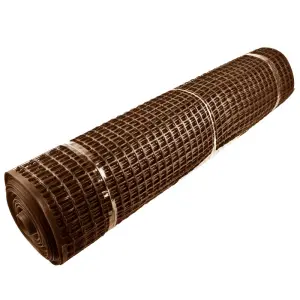 Garden Net Roll Brown 1Mx25M Roll P/M image