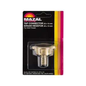 Tap Connector 22X13Mm - 7/8 Inch B.s.p. Thread image