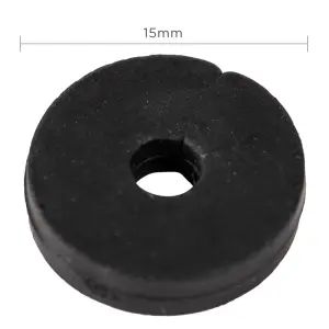 Washer Tap Rubber 1/2 Inch Light Pattern image