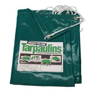 Protarp Pvc Tarpaulin 550G 4X7M Grn image