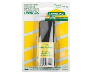 Lawnking L/Mower Blade 3 Piece Rolux image