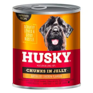 Husky Chunks In Jelly Chicken 775G image