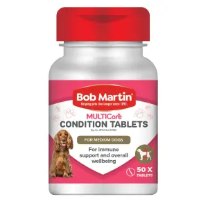 Bob Martin Pet Condition Tablets Meduim Dog 50Pk image