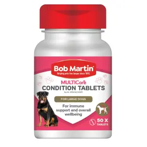 Bob Martin Pet Condition Tablets Large Dog 50Pk image