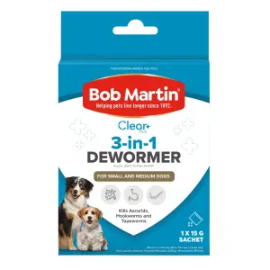Bob Martin Pet 3In1 Dewormer Small Dog 15G image