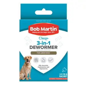 Bob Martin Pet 3In1 Dewormer Large Dog 15G image