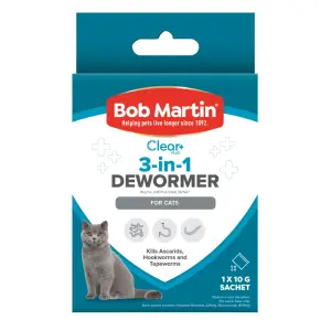 Bob Martin Pet 3In1 Dewormer Cat 10G image