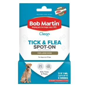 Bob Martin Pet Tick & Flea Dog Spot Large 2X1Ml image