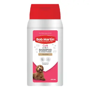 Bob Martin Pet 2In1 Shampoo & Conditioner 400Ml image