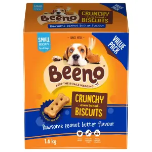 Beeno Dog Biscuits Value Pack Peanut Butter S 1.6K image