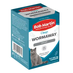 Bob Martin Pet Wormaway Deworming Capsules Cat 12S image
