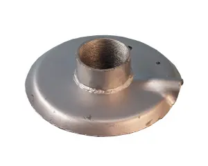 Baseplate Galvanised Steel 40Mm image