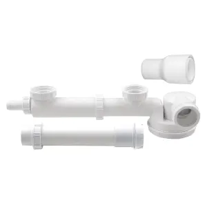 Wirquin Trap Sink Espace Double + W/M Conn (Bag) image