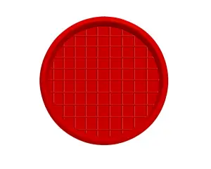 Poltek Feeder Chick Tray Round Red image