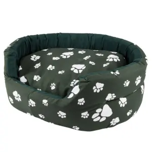 Complete Dog Bed Paw Print Small 50Cm image