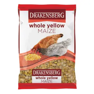 Drakensberg Red Bag Maize Whole Yellow 10Kg image