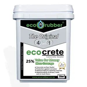 Eco Rubber Eco Crete 20Kg White image