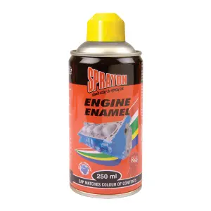 Sprayon Engine Enamel Spray Sunshine Yellow 250Ml image