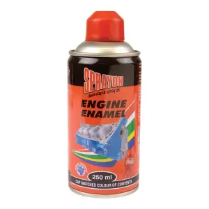 Sprayon Engine Enamel Spray Signal Red 250Ml image