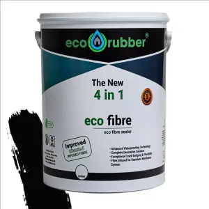 Eco Rubber 4 In 1 Eco Fibre Black 5L image