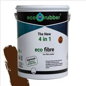 Eco Rubber 4 In 1 Eco Fibre Brown 20L image