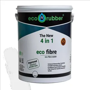 Eco Rubber 4 In 1 Eco Fibre White 20L image