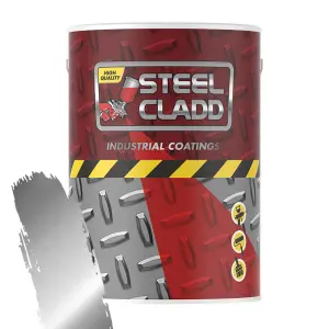 Steel Cladd Enamel Brilliant Aluminium 1L image