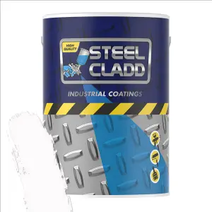 Steel Cladd Quick Dry Enamel White 5L image