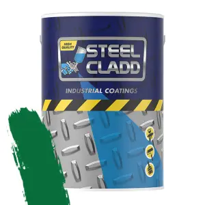 Steel Cladd Quick Dry Enamel Jd Green 1L image