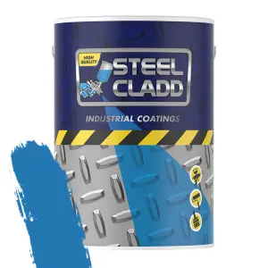 Steel Cladd Quick Dry Enamel Landini Blue 5L image