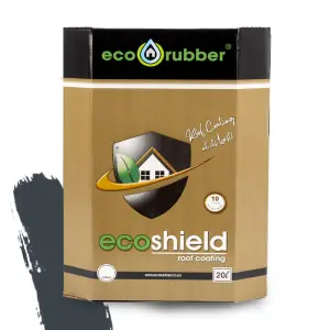 Eco Rubber Eco Shield 20L Charcoal image