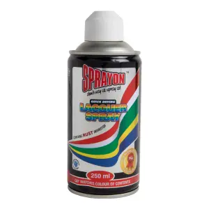 Sprayon Std Spray Paint Flat White 250Ml image