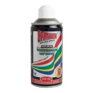 Sprayon Std Spray Paint Satin White 250Ml image