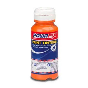 Powafix Paint Tinters Bright Orange 100Ml image