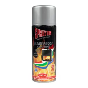 Sprayon Ultra High Temp Spray Silver 350Ml image