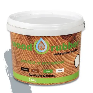 Eco Rubber Wood Rubber 2.5Kg Light Grey image