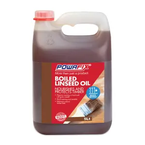 Powafix Boiled Linseed Oil 5L image