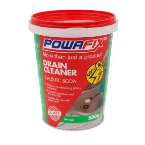 Powafix Drain Cleaner Caustic Soda 500G image