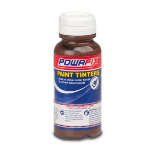 Powafix Paint Tinters Raw Umber 50Ml image