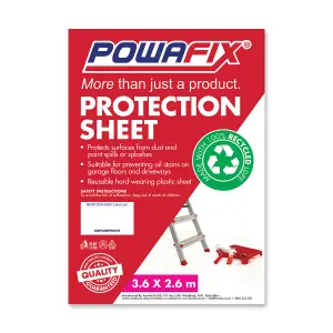 Powafix Protection Sheet 2.6M X 3.6M X 40Mic image