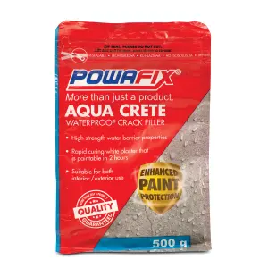 Powafix Aqua Crete Waterproof Crack Filler 500G image